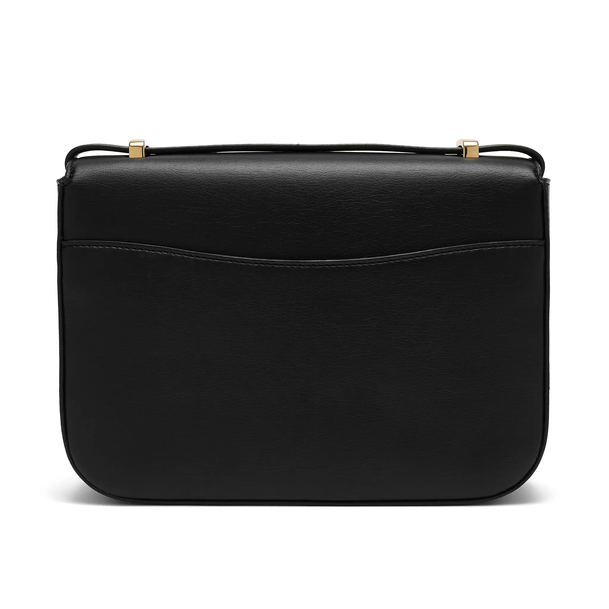 Karuna London Melrose black cross body bag back view