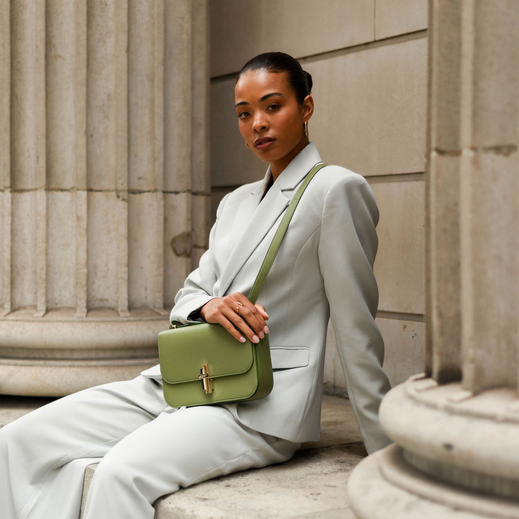 Melrose Cross Body - Olive