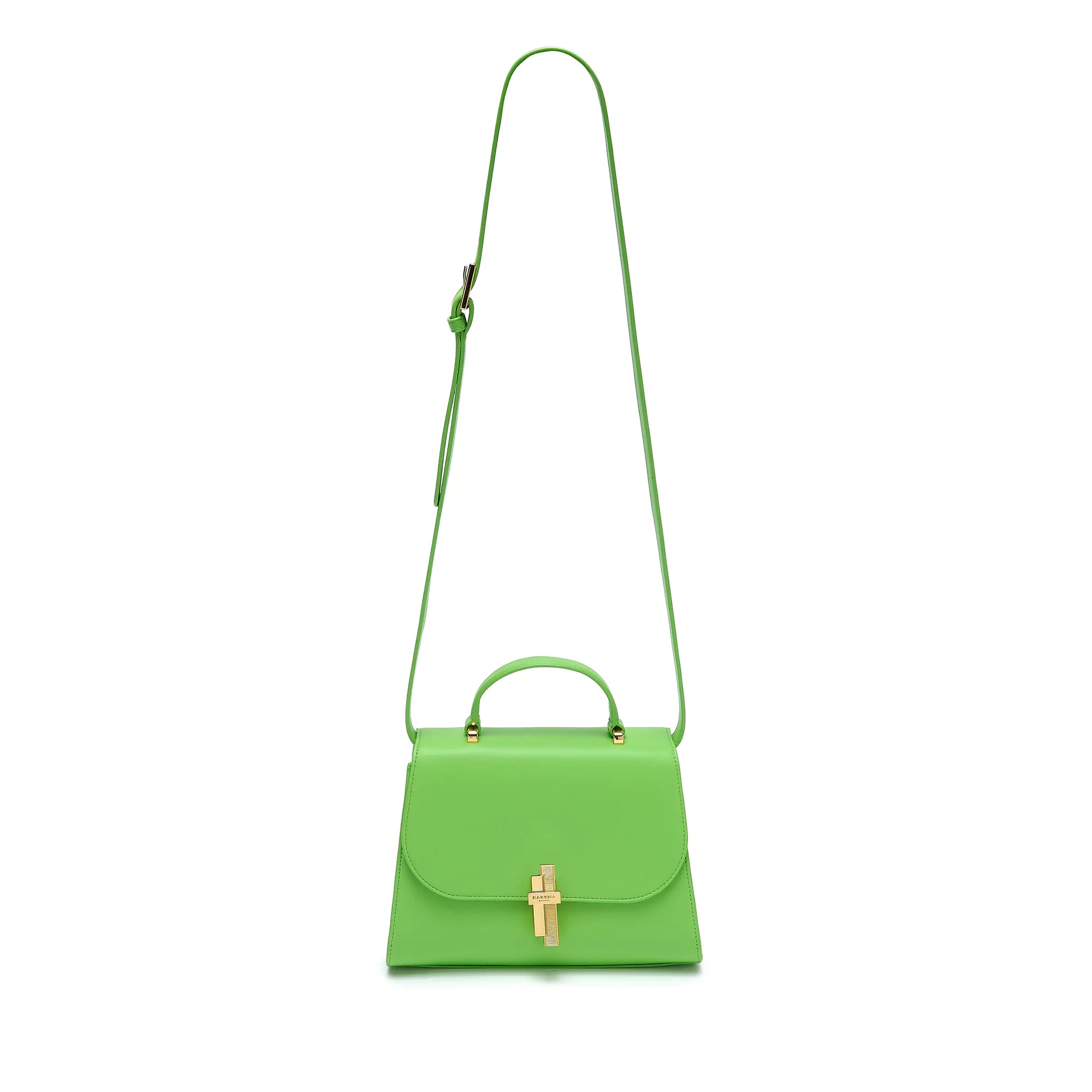 Maddox Top Handle - Apple Green